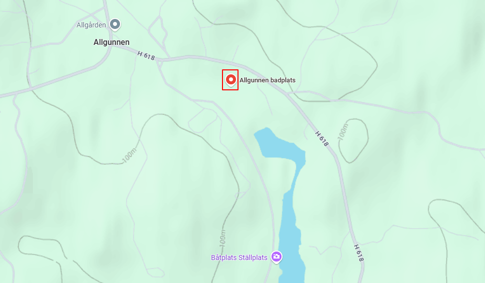 Badeplatz am Allgunnensee