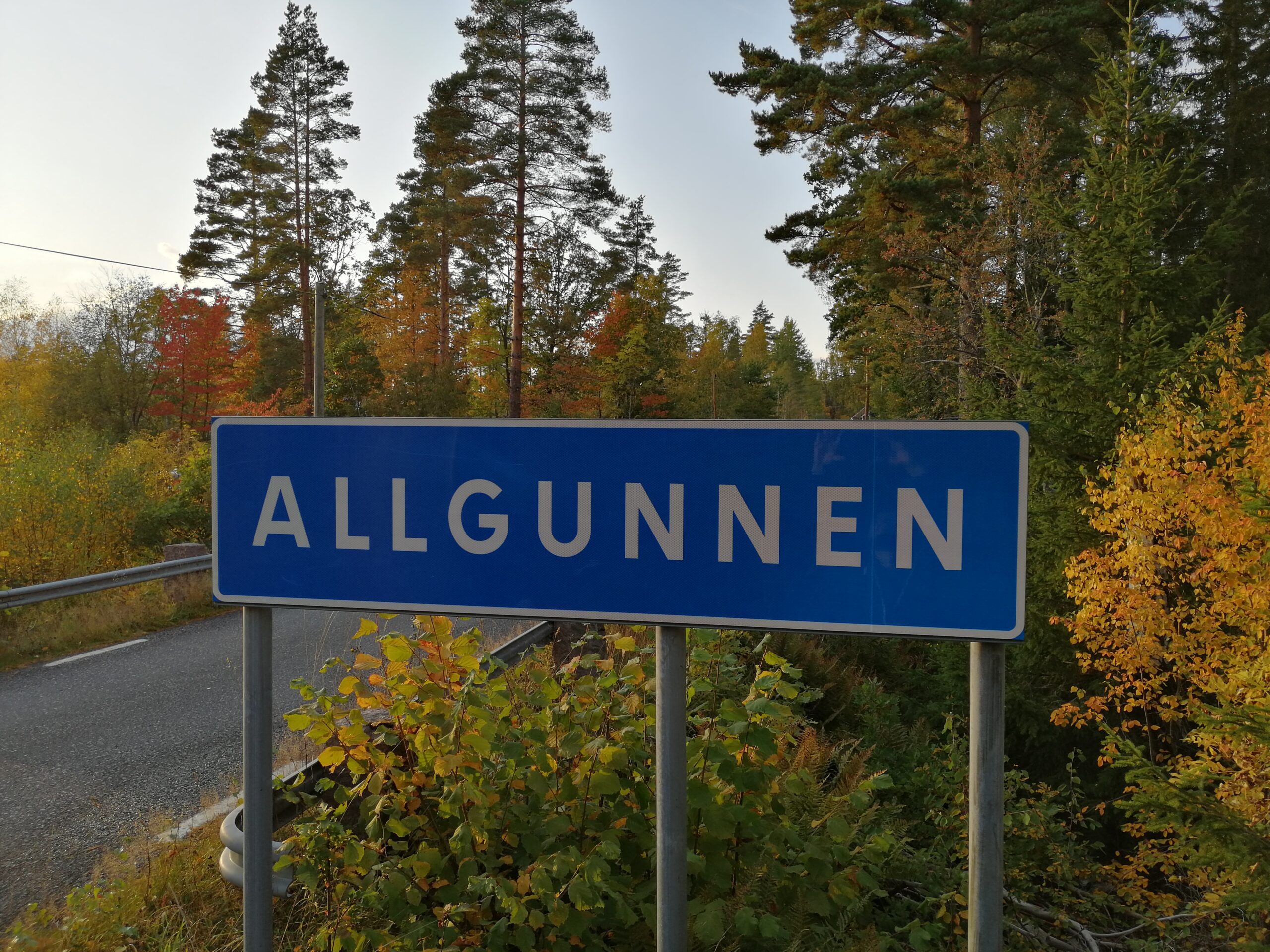 Allgunnen Ortseingangsschild